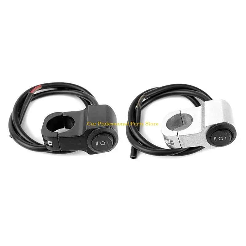 R53D Universal 22mm Motorcycle Handlebar Headlight Switch Fog Switch Button