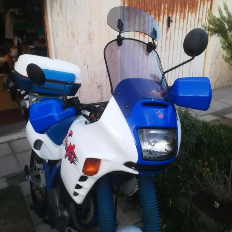 R53D Motorcycle Windshield Wind Deflector Windscreen Universal
