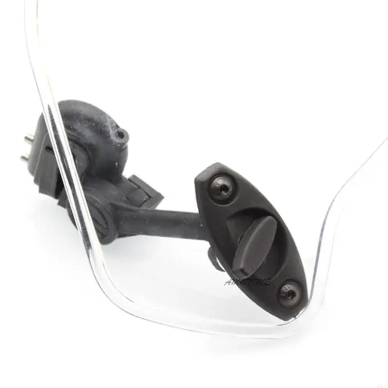 R53D Motorcycle Windshield Wind Deflector Windscreen Universal