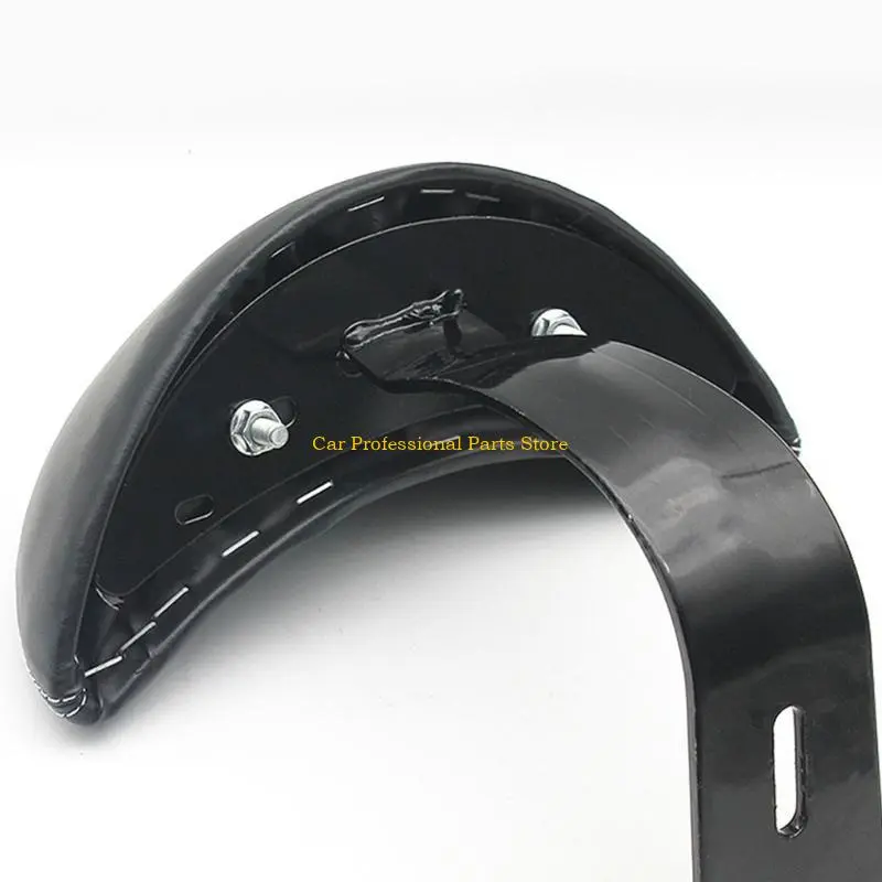 R53D Motorcycle PU Leather Rear Passenger Backrest Mounting for Electric Bike
