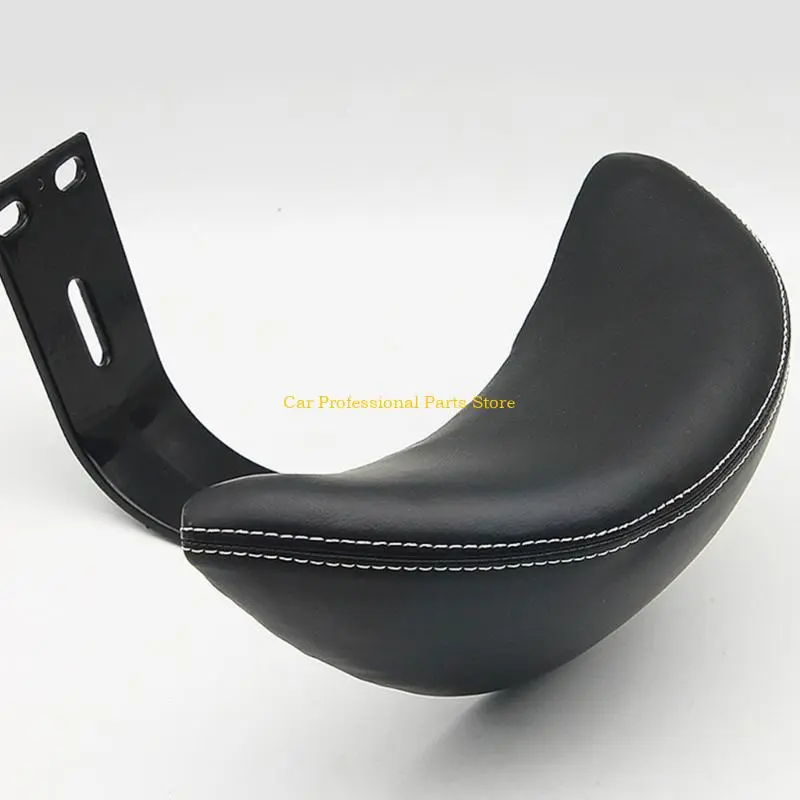 R53D Motorcycle PU Leather Rear Passenger Backrest Mounting for Electric Bike