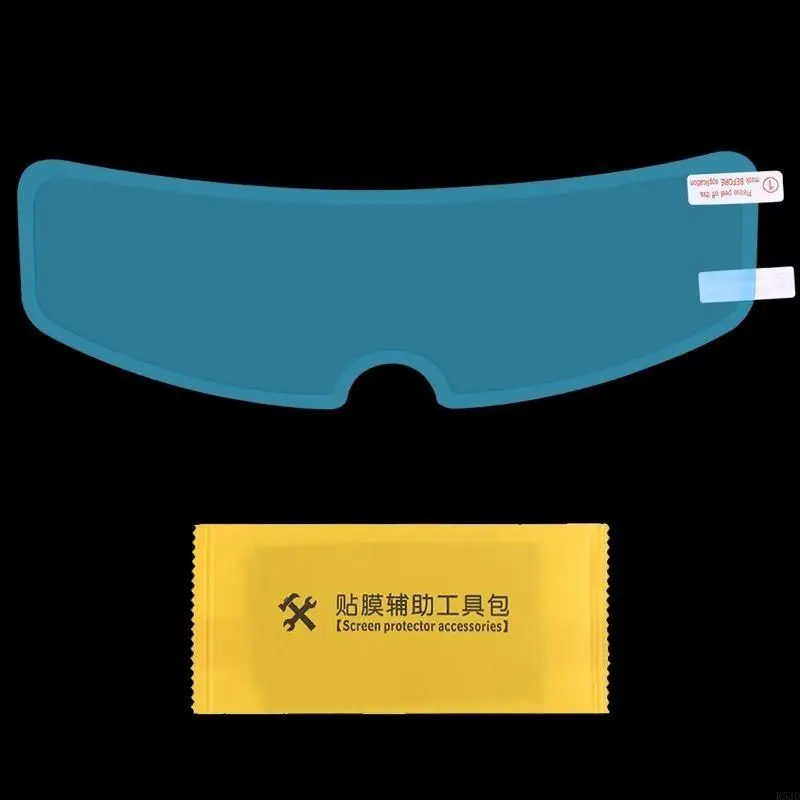 R53D Helmet Anti-Fog Rainproof Film Clear Lens Sticker Safety Driving for Motorcycle