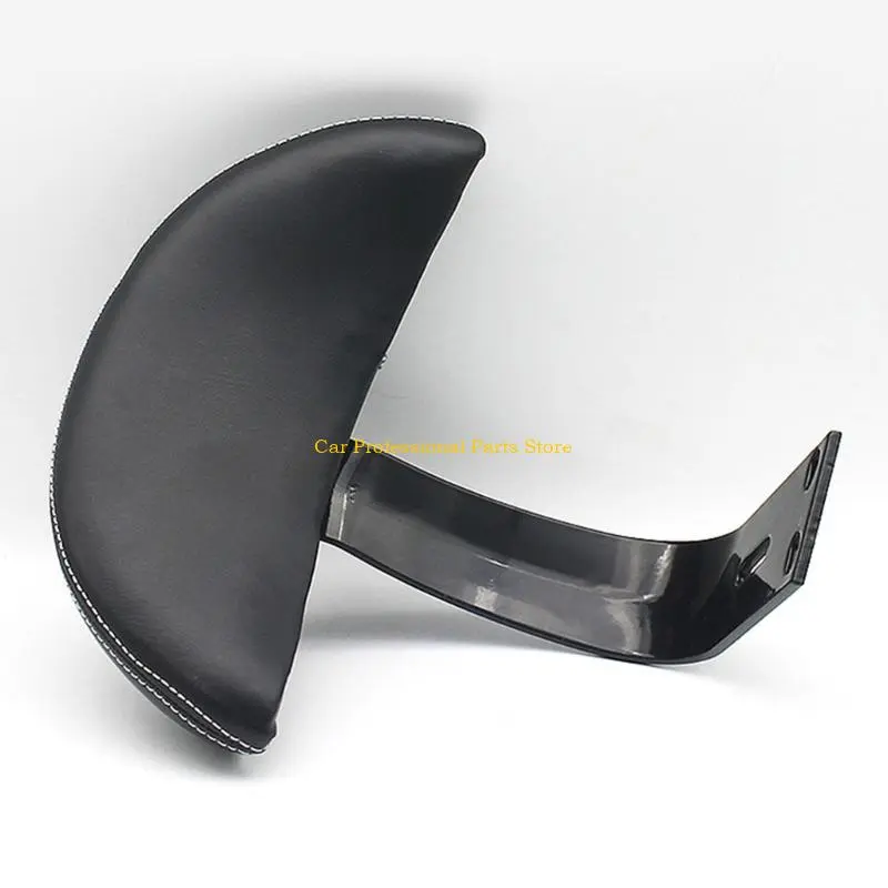 R53D Motorcycle PU Leather Rear Passenger Backrest Mounting for Electric Bike