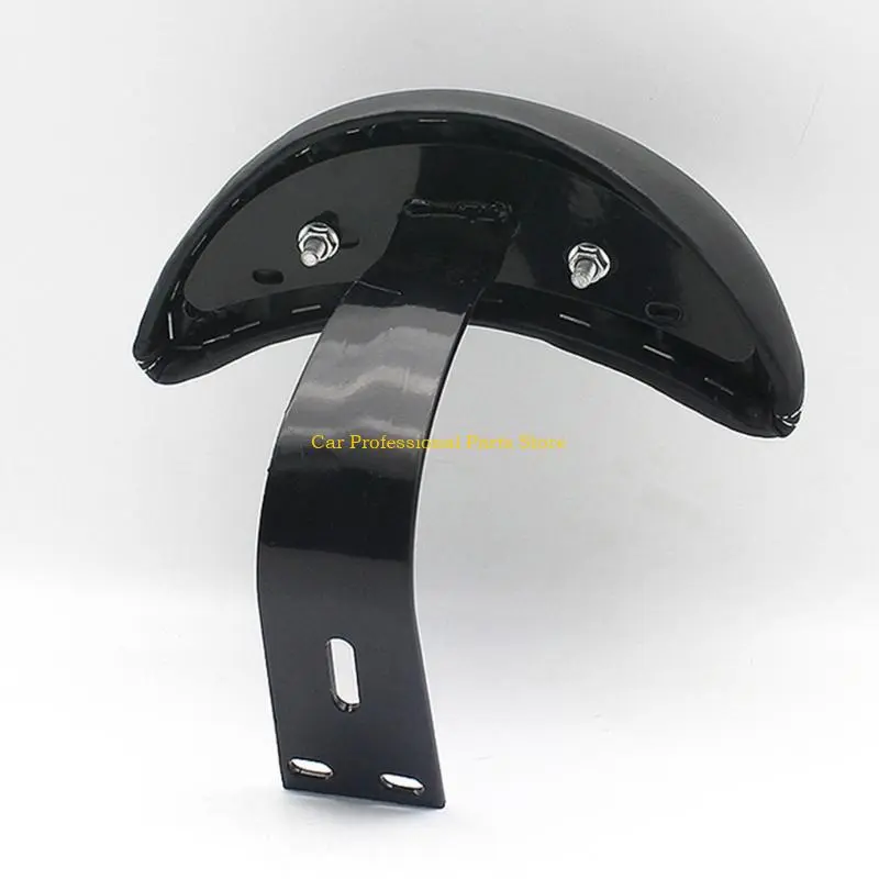 R53D Motorcycle PU Leather Rear Passenger Backrest Mounting for Electric Bike