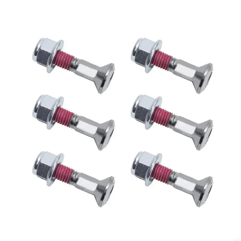R53D Durable M8x30 Anti Corrosion Chainwheel Sprocket Bolt Locking Flange Nut Suitable for Offroads Motorcycles Universal