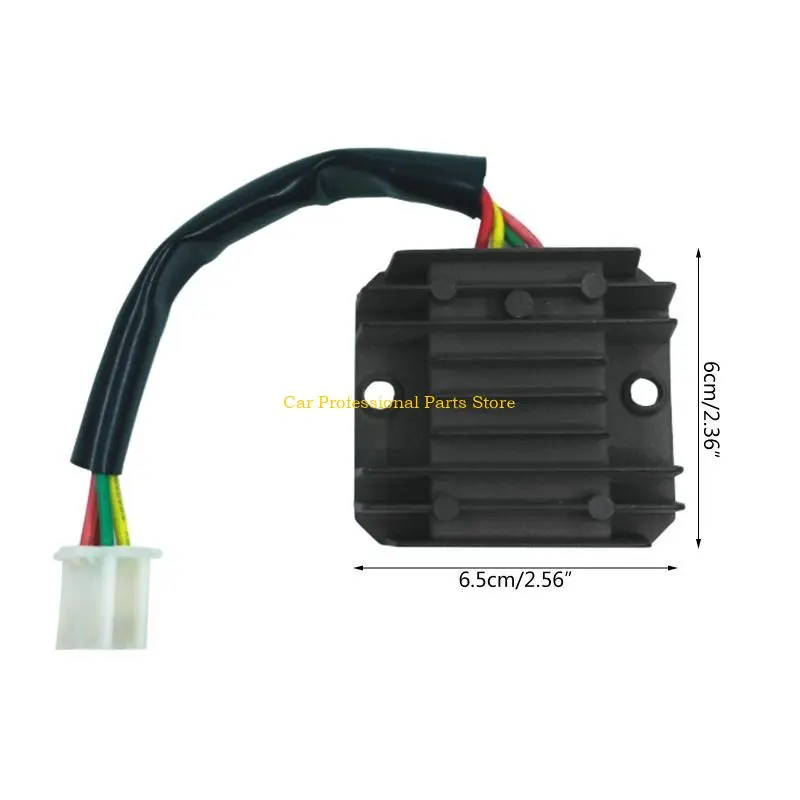 R53D Durable 4 Wires Regulator Rectifier for Moped ATV Quad GY6 50 150cc Dirt Pit Bike Motorcycle Scooter
