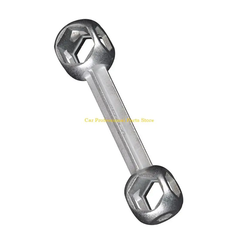 R53D 6-15mm Bone Type Hexagon Wrench 10 in 1 Hexagon Spanner Multi-purpose Hand Tools