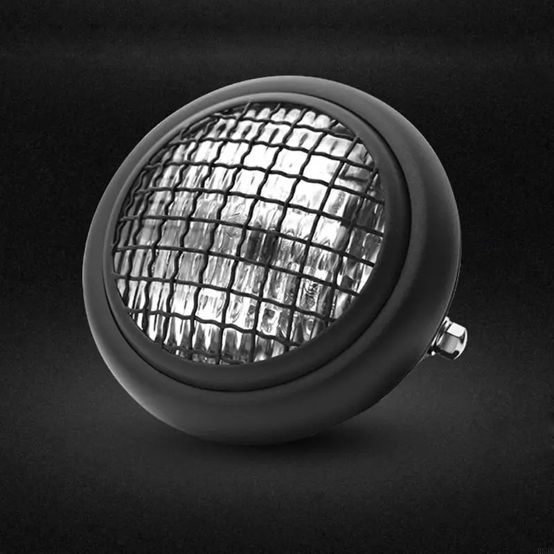 R53D Motorcycle Headlight Motorcycle Retro Fog Light Headlights Lamp Working Spot Lights for Head Lamp White Headlamp fo