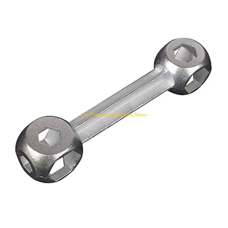 R53D 6-15mm Bone Type Hexagon Wrench 10 in 1 Hexagon Spanner Multi-purpose Hand Tools
