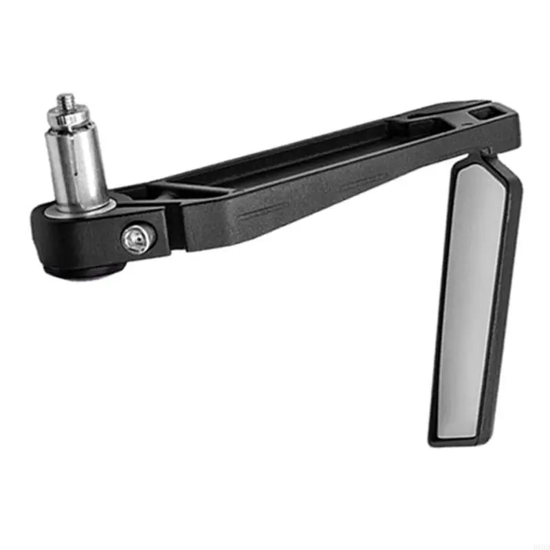 R53D Stylish Motorcycle Handlebar Mirrors Aluminum & Glasss Motorcycle Mirrors Pair