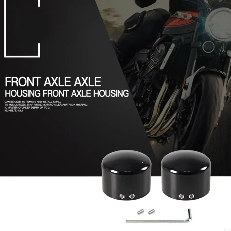 R53D Motorcycle Nut Cover Caps Bolt For Forty Eight Touring VRSC 2x