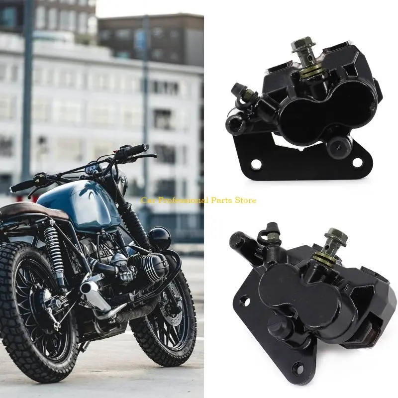 R53D Line Pulling Hydraulic Disc Brake Calipers Front , Aluminum Mountain Bike Hydraulic Disc Brakes Caliper Adapter