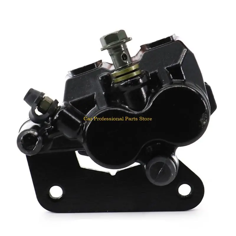 R53D Line Pulling Hydraulic Disc Brake Calipers Front , Aluminum Mountain Bike Hydraulic Disc Brakes Caliper Adapter