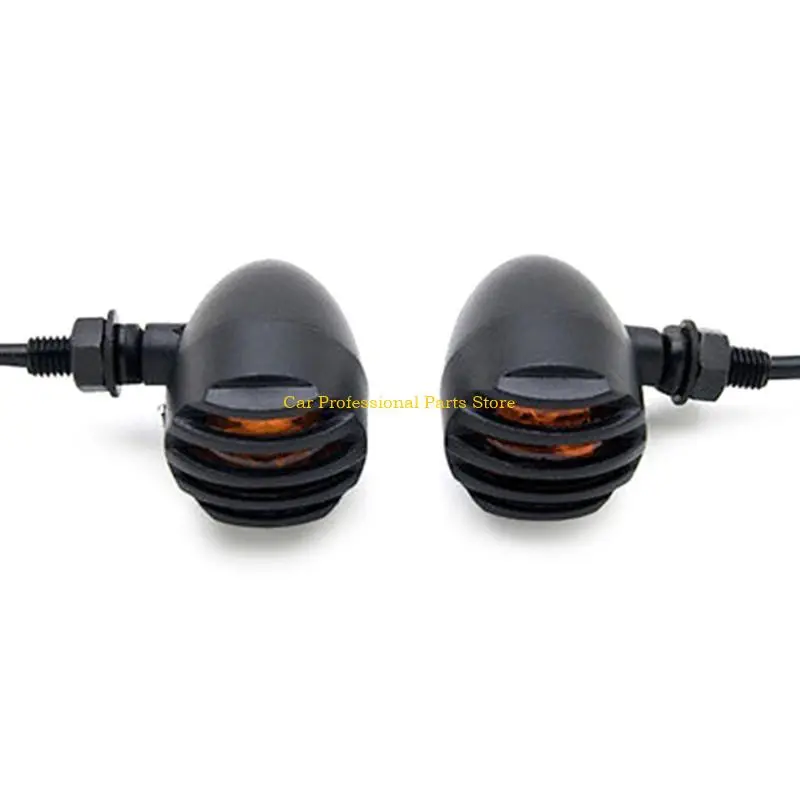 R53D High-performance Turn Light Amber Metal Housing for Motorcycles