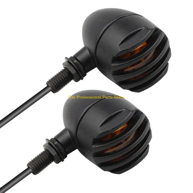 R53D High-performance Turn Light Amber Metal Housing for Motorcycles