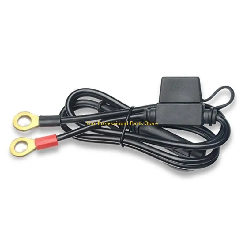 R53D 12V Cable Fits for Motorcycle Battery Terminal To SAE Quick Disconnect Cable Motorcross Battery Output Connector