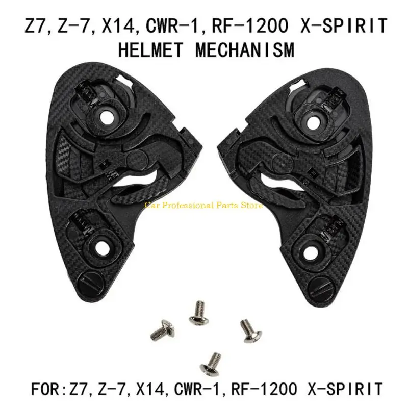 R53D Pair Helmets Visors Base Plate for CWR-1/RF-1200 Helmets Face Shield Visors Base