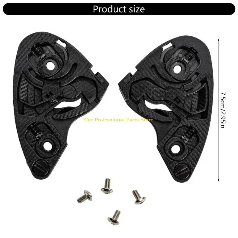 R53D Pair Helmets Visors Base Plate for CWR-1/RF-1200 Helmets Face Shield Visors Base