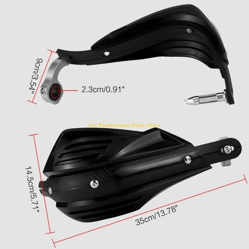 R53D Motorcycle Hand Guard Handguard Shield Windproof Motorbike Motorcross Universal Protector Protect Gear Easy Installation