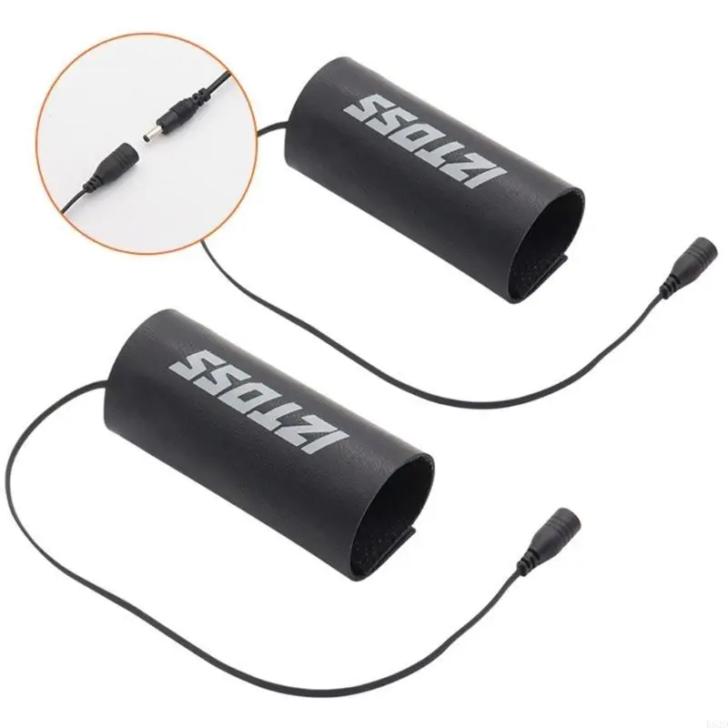 R53D Universal Motorcycles USB Hand Heated Grips ATV Warmers Temperature Adjustable