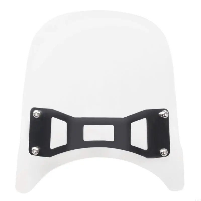 R53D Clip On Motorcycle Windshield Extension Spoiler Wind Screen Deflector for CB650R
