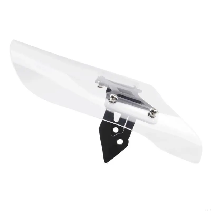 R53D Clip On Motorcycle Windshield Extension Spoiler Wind Screen Deflector for CB650R