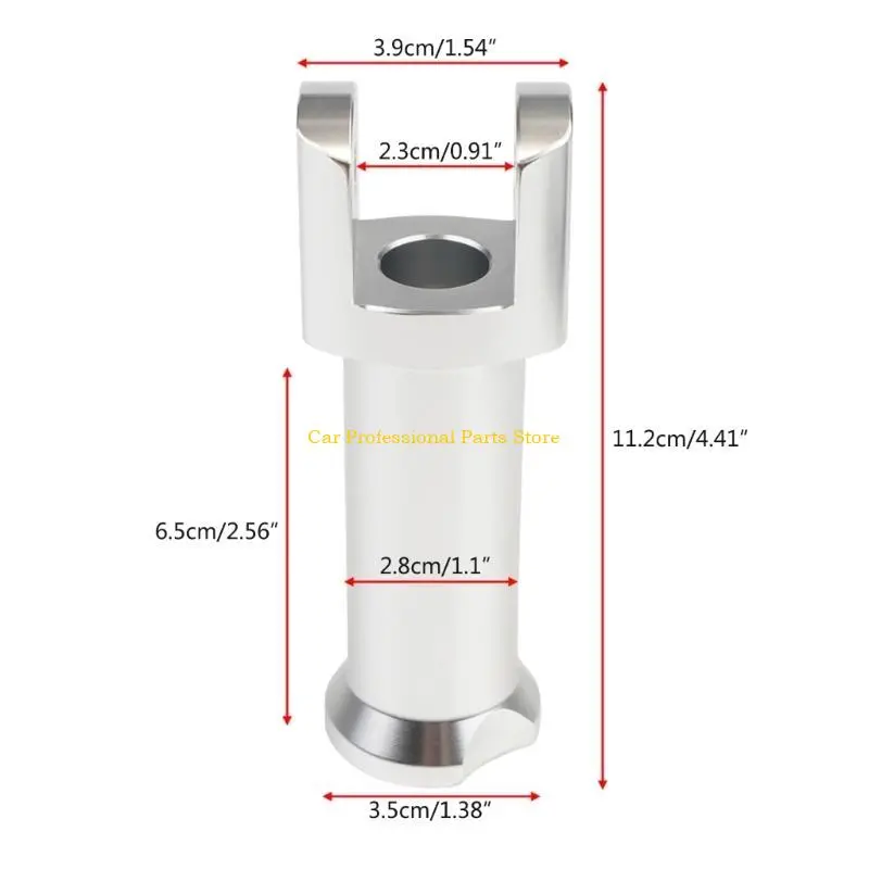 R53D Motorbike Accessories Foot Peg Supports Mount Motorcycle Passenger Footpeg Support Clevis for Davidson 18-23