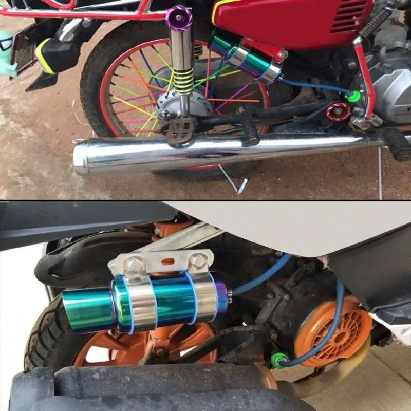 R53D Aluminum Motorcycle Oil Coolers Universal Motorcycle Oil Coolers Tool for Long Distance Riders Seeking Engine Efficiency