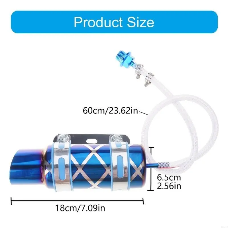 R53D Aluminum Motorcycle Oil Coolers Universal Motorcycle Oil Coolers Tool for Long Distance Riders Seeking Engine Efficiency