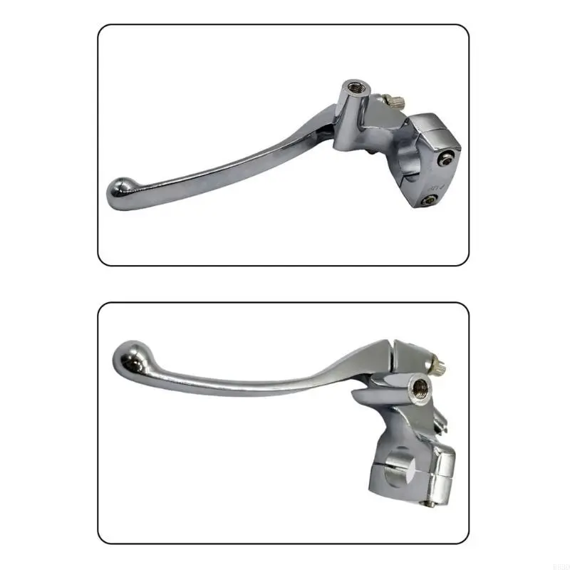 R53D Motorcycle Brake Clutches Lever Anti slip Grip Handle Adjustable Brake Lever Motorcycle Safety Gear Quick Installation