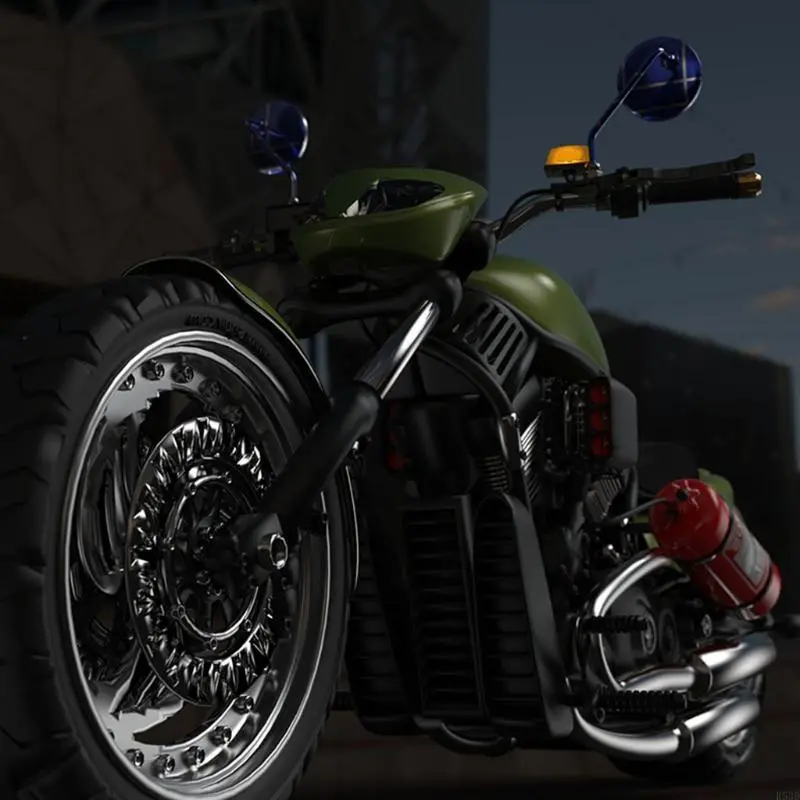 R53D LED Lamp Light Motorcycle Decoration Light USB Rechargable Warning Box Sign