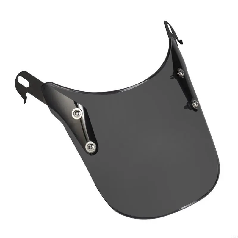 R53D 4''-7'' Headlight Universal Motorcycle Windshield Wind Screen Wind Deflector