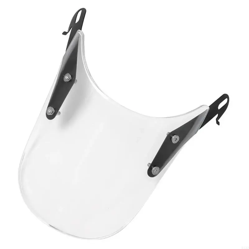 R53D 4''-7'' Headlight Universal Motorcycle Windshield Wind Screen Wind Deflector