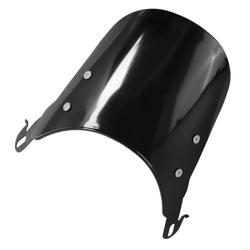 R53D 4''-7'' Headlight Universal Motorcycle Windshield Wind Screen Wind Deflector