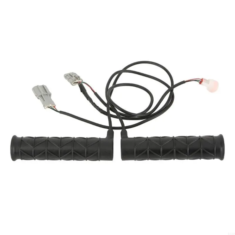 R53D High Performances Heated Grips Handlebar Grips for Adventurous Riders In Winter