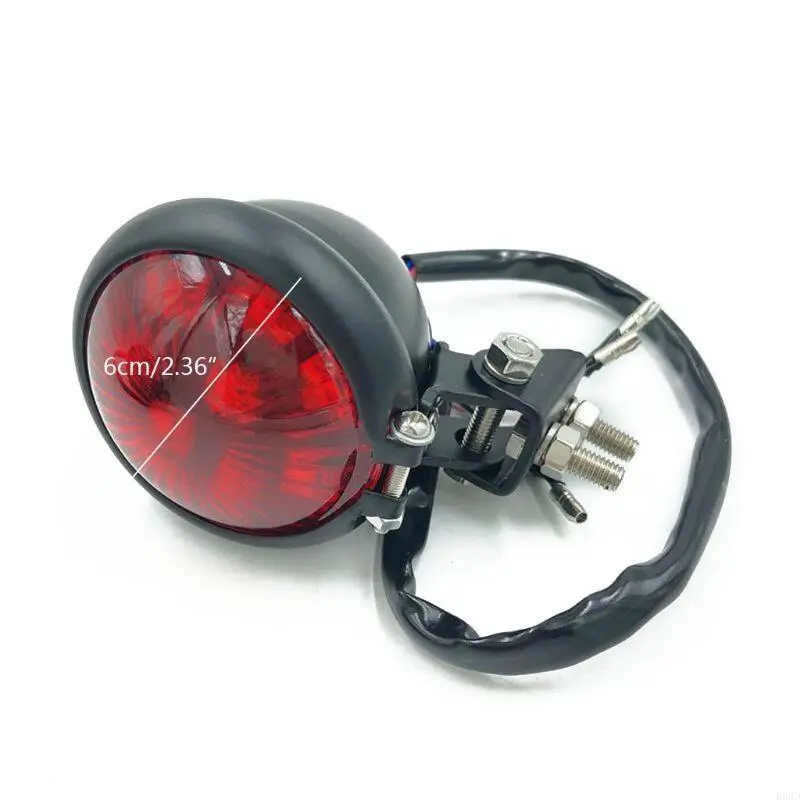 R53D Motorcycle LED Rear Brake Lamp Tail Turn License Plate Integrated Light