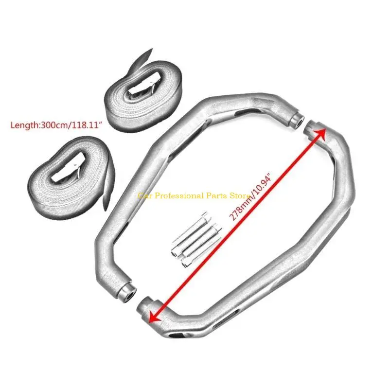 R53D Durable Motorcycle Accessories Passenger Rear Grab Handle Hand Handle Grab Bar Compatible for 700 XT700Z 2pcs