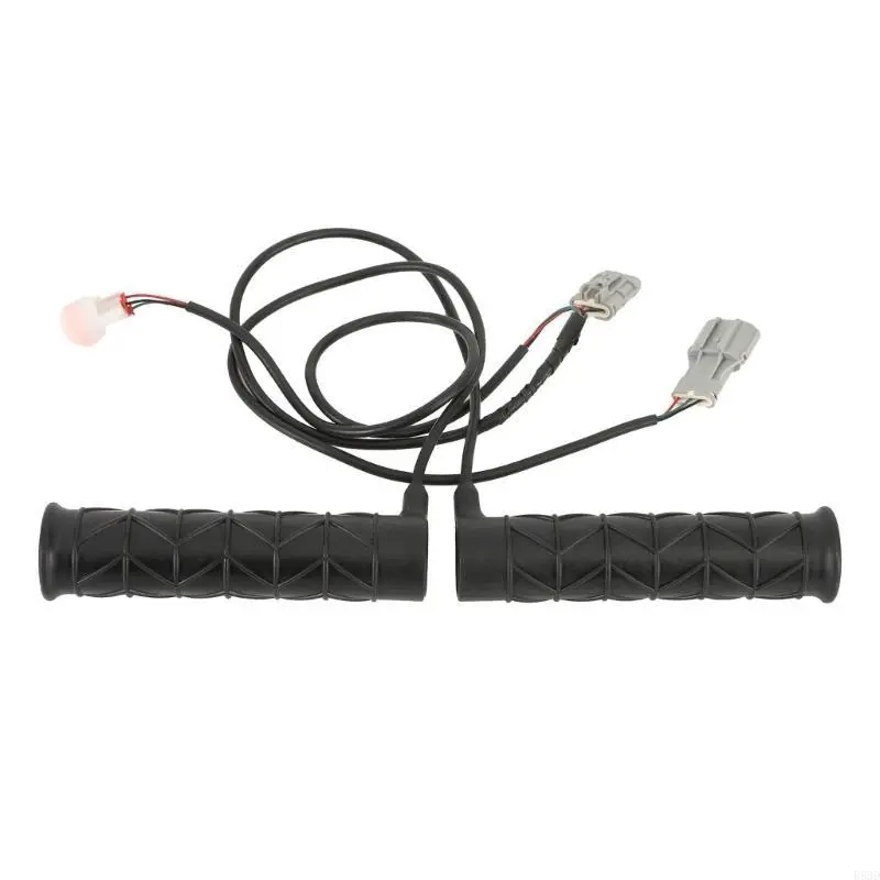 R53D High Performances Heated Grips Handlebar Grips for Adventurous Riders In Winter