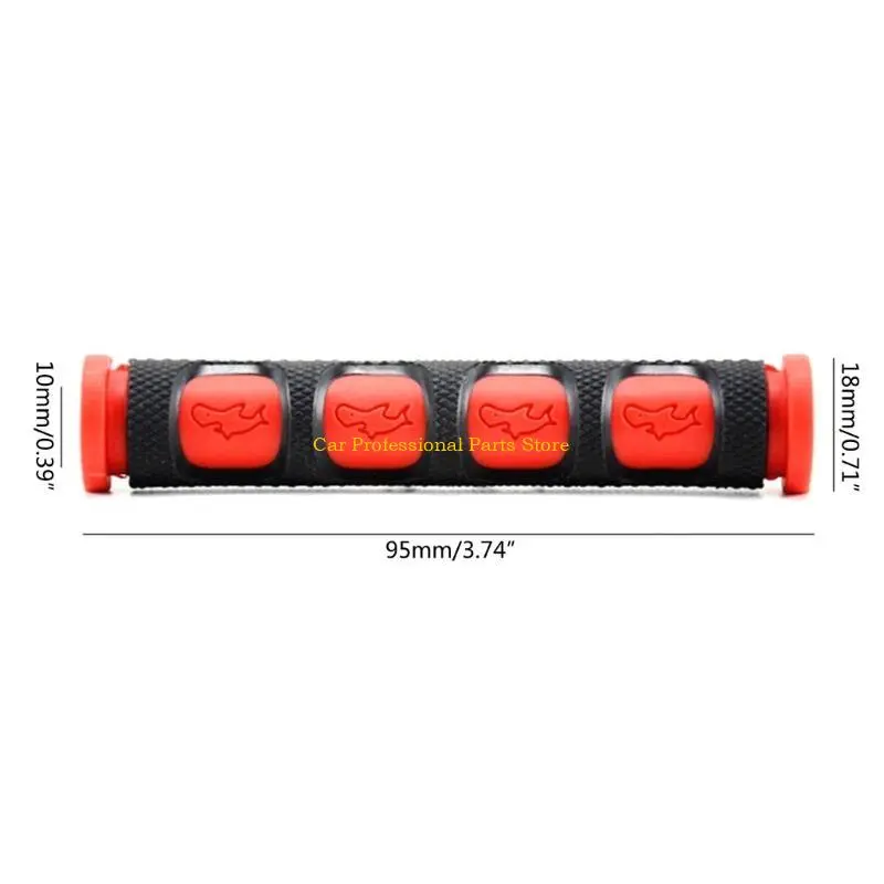 R53D Soft Anti-Slip Brake Handle Silicone Sleeve Motorcycle Protective Cover Protective Handlebar Accessories