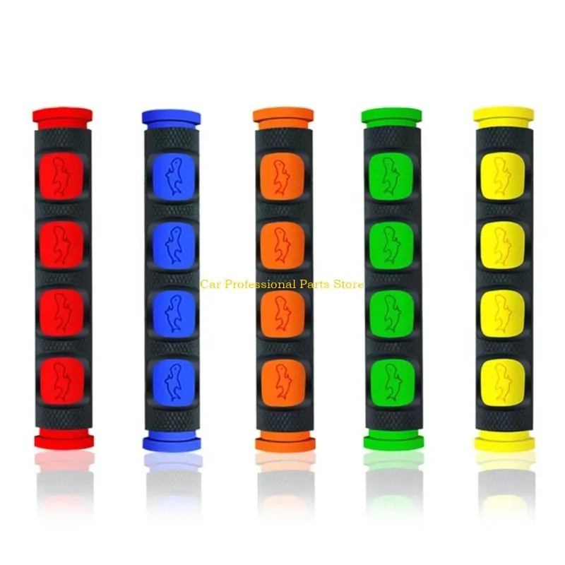 R53D Soft Anti-Slip Brake Handle Silicone Sleeve Motorcycle Protective Cover Protective Handlebar Accessories