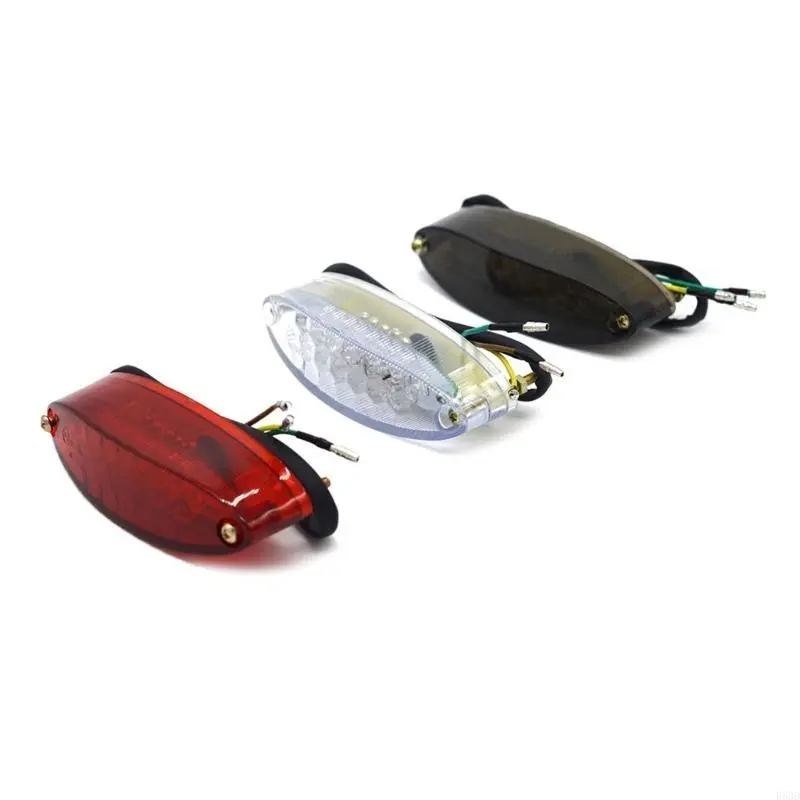 R53D High Quality 28 LED Universal Motorcycle Bike Rear Tail Stop Red Light Lamp