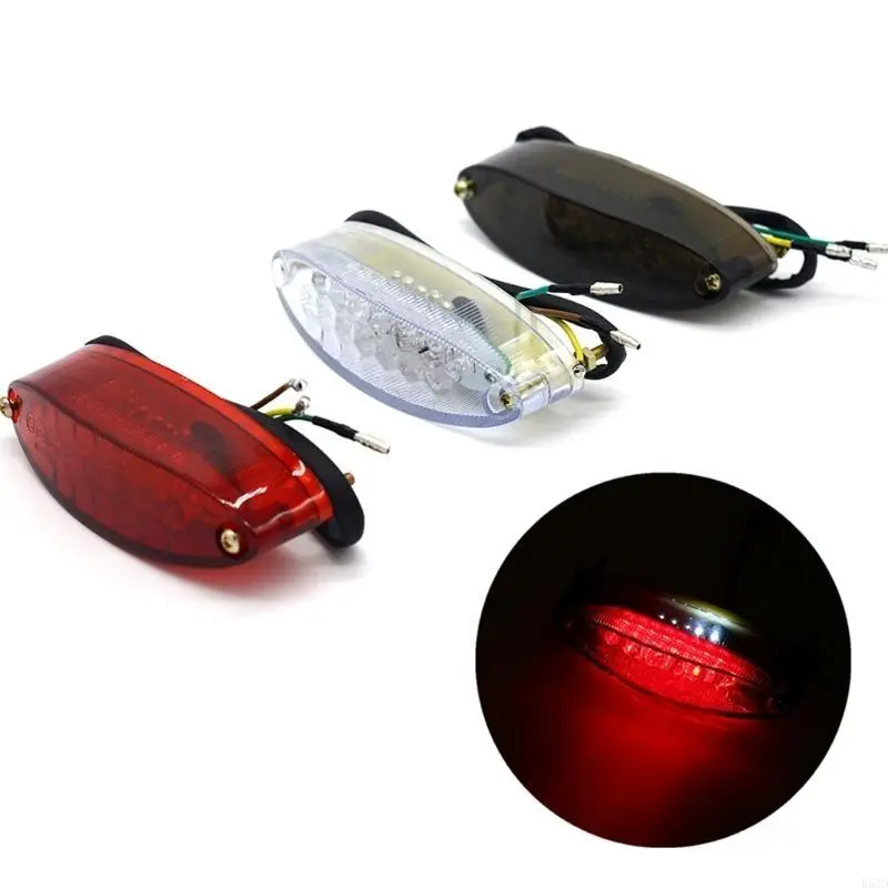 R53D High Quality 28 LED Universal Motorcycle Bike Rear Tail Stop Red Light Lamp