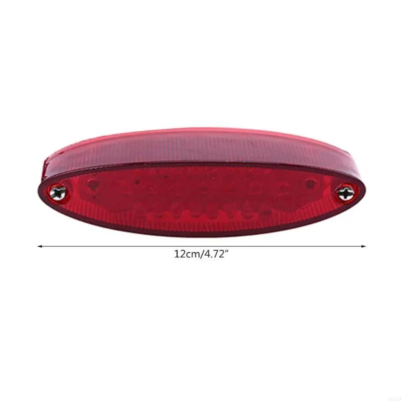 R53D High Quality 28 LED Universal Motorcycle Bike Rear Tail Stop Red Light Lamp