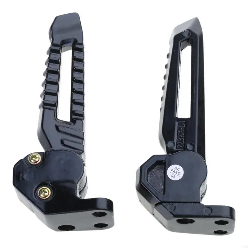 R53D Motorcycle Foot Pegs Aluminum Footrest Pedal for 150cc 125cc Replacement Foot Pedal Motorbike Modification Accessories