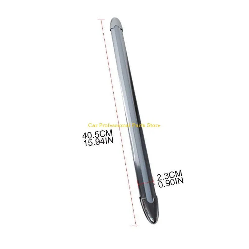 R53D 4Pcs Universal Vehicle Door Protector Anti-scratch Bumper Protective Rubber Bar