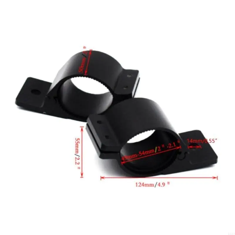R53D Car Bullbar Bracket Clamp SUV Bar Tube Roll Cage Lamp Mounting Holder Stand