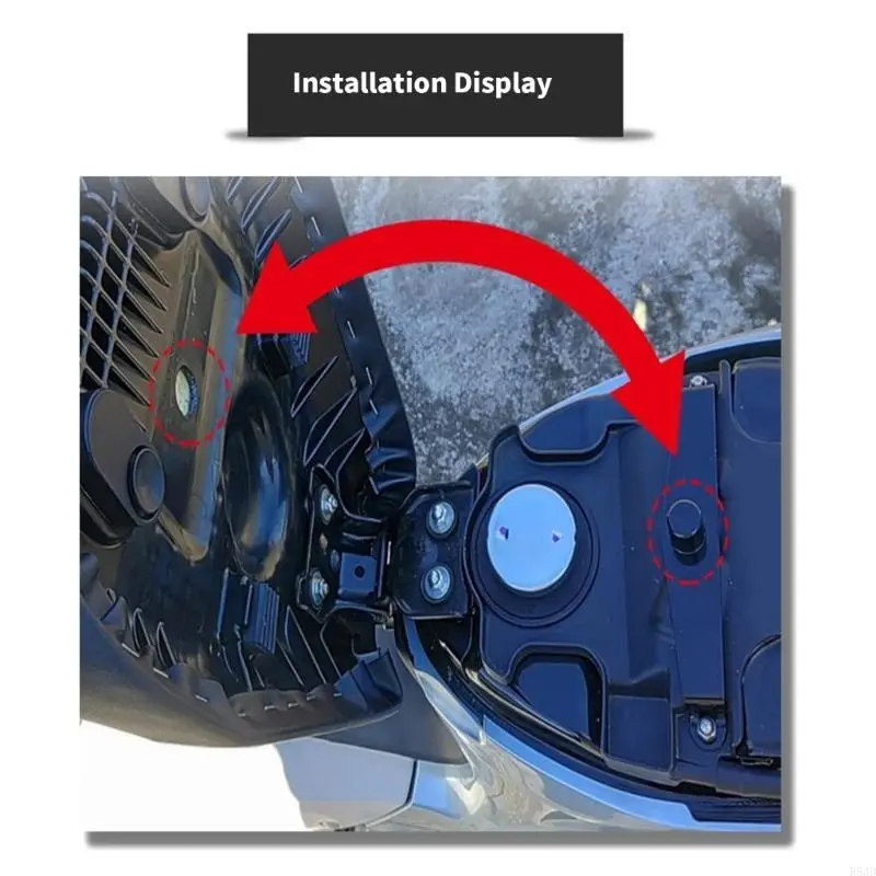 R53D Reliable Seats Fastener Iron Seats Lock Easy To Install Seats Clamp set for CC110