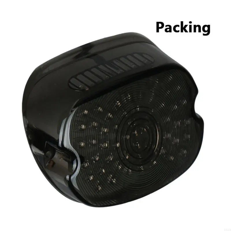 R53D LED Tail Light Taillight Turn Number Plate Lamp Rear Reverse Brake Stop Lamp for Harley-Mortorcycle 12V