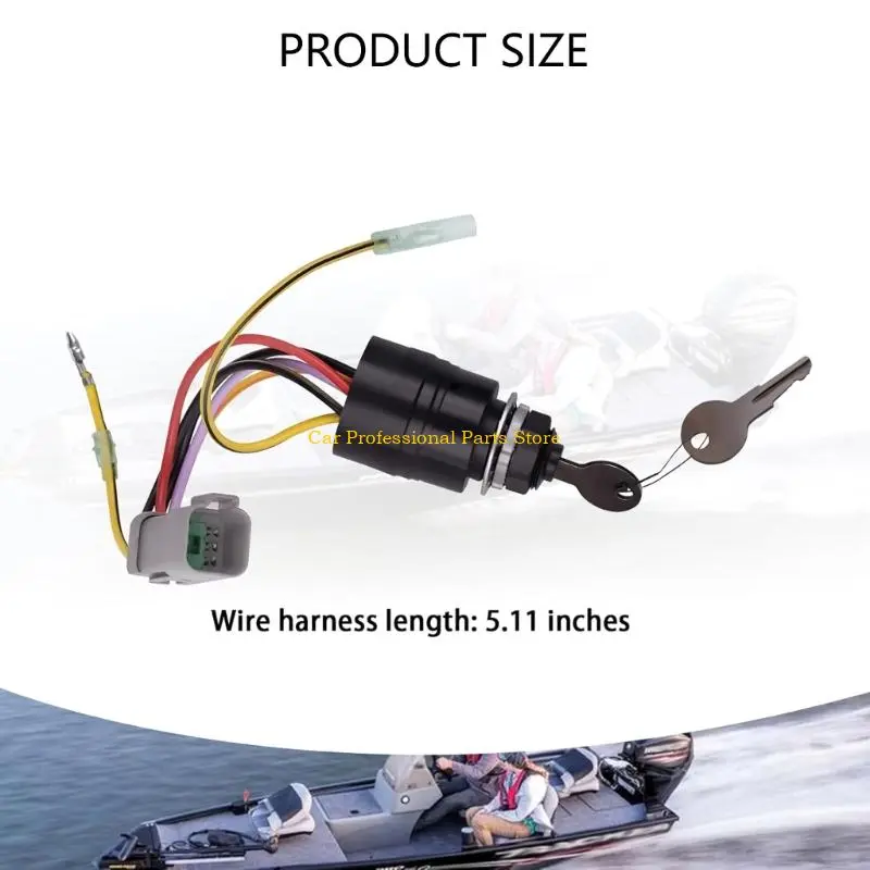 R53D Marine Remote Ignition Switches Assembly for Boats 129572 Ignition Switches