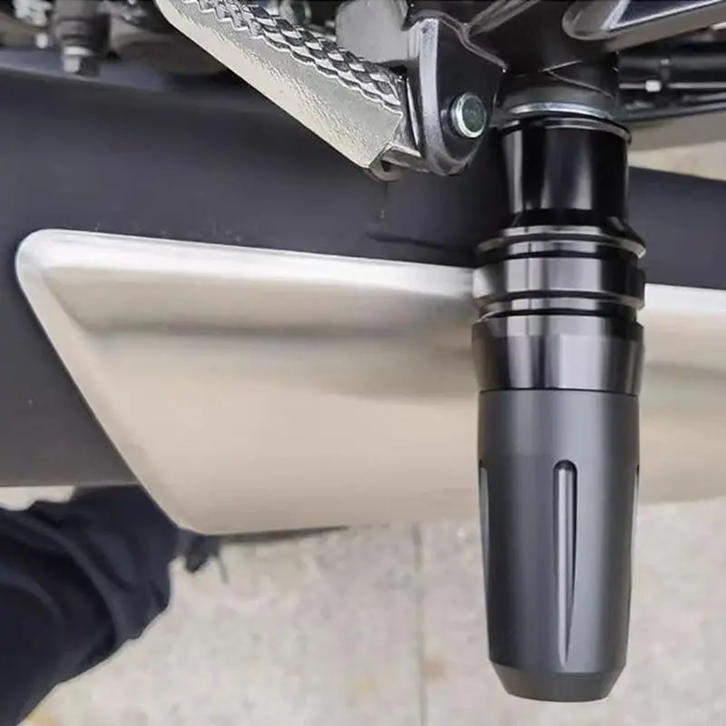 R53D For GW250 Motorcycle Falling Protector Guard Bar Engine Sliders Cover CNC-Frame Crash Pad Universal 8mm